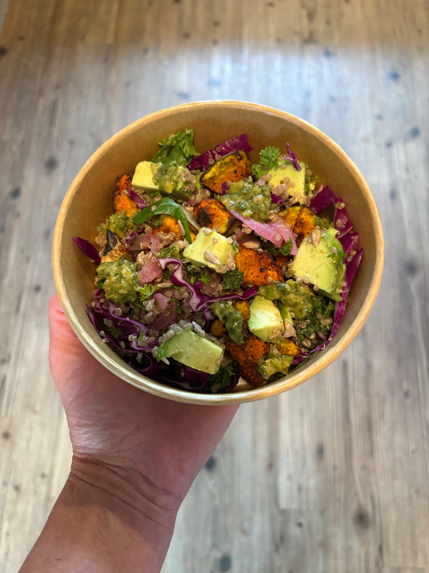 Pumpkin and Avocado Salad (DF GF V)