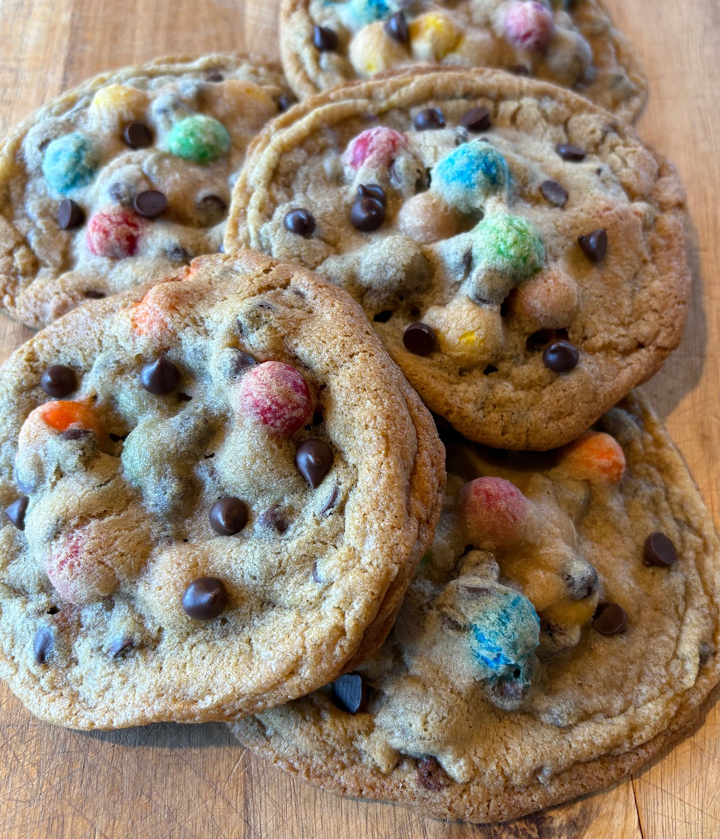Brownie M&M Cookies