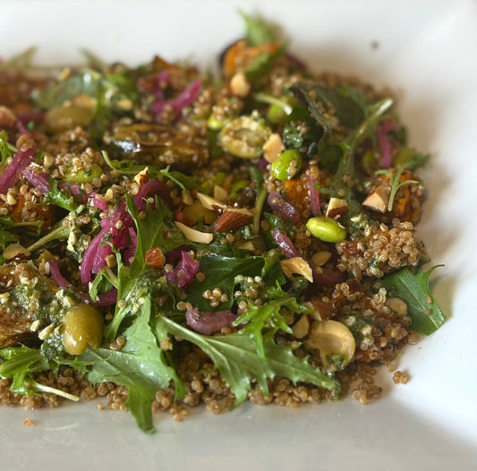 Roasted Brussels Salad (GF DF V)