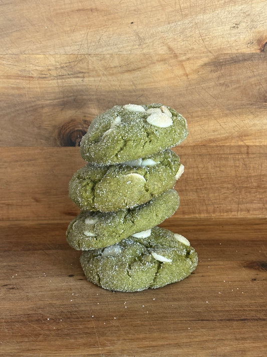 White Chocolate Matcha Cookie